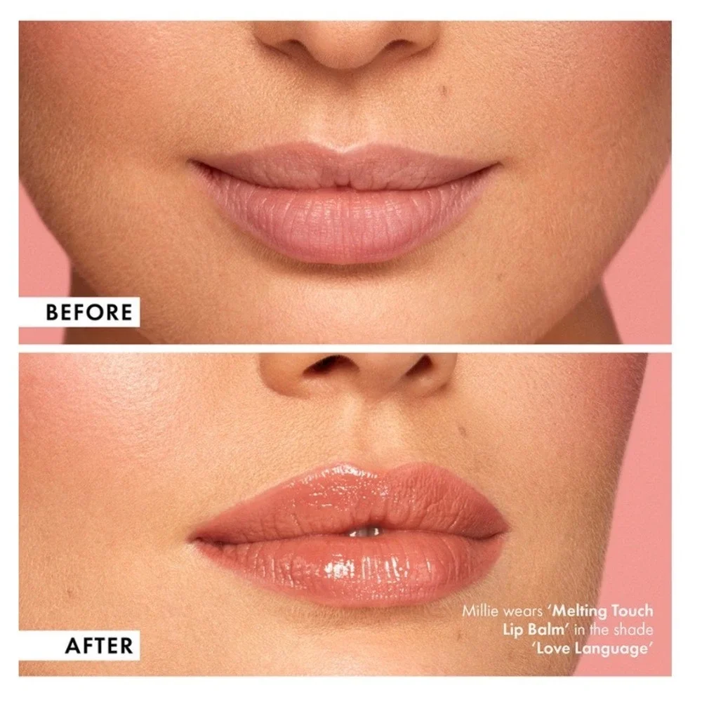Iconic London Lip Balm Melting Touch Love Language Tinted Glossy Hydrating New